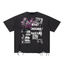 Snow Washed Raw-Hem T-Shirt