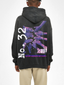 No. 32 Vintage Washed Frayed Fleece Hoodie
