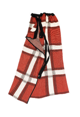 Edición limitada: falda cruzada UU Maasai - Merlot y crudo