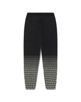 Transitions Merino Wool Mohair Knit Jogger in Black and White - Sustainably Sourced - Unknown Union_Shop