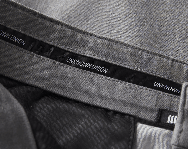 Skinny Pant Grey Stretch Denim - Detail - Unknown Union_Shop
